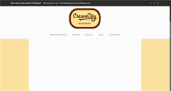 Desktop Screenshot of creamcityweddings.com